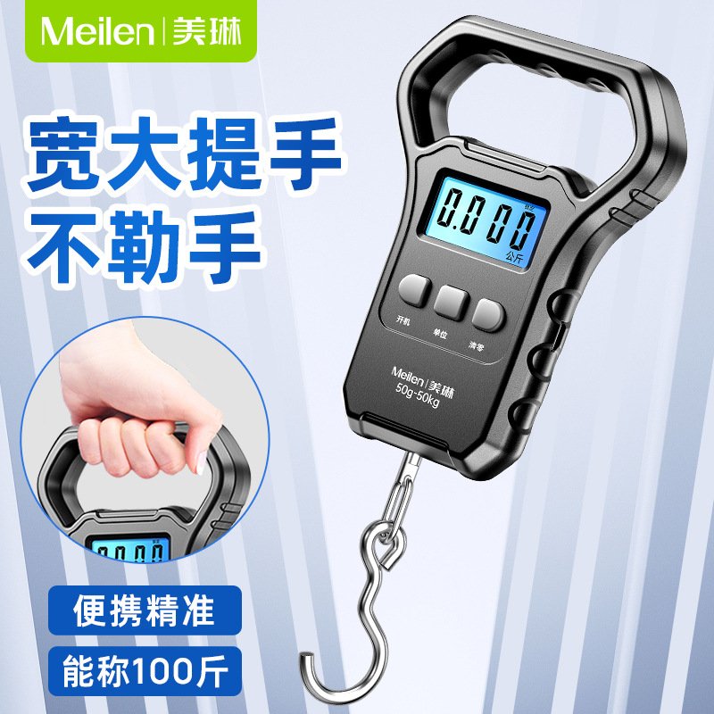 Portable 50kg Electronic Hook Scale