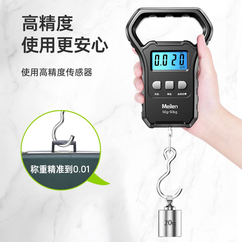 Portable 50kg Electronic Hook Scale - Image 2