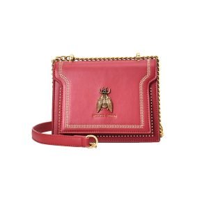 Retro Colorblock Crossbody Bag -