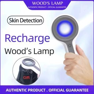 EABCH-WL-B200–Rechargeable 16LED Wood Lamp Skin Detector