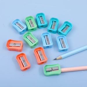 Wholesale mini pencil sharpener, 12-pack, pastel color