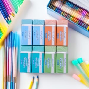 Purespirit Eraser Student Writing Color Eraser