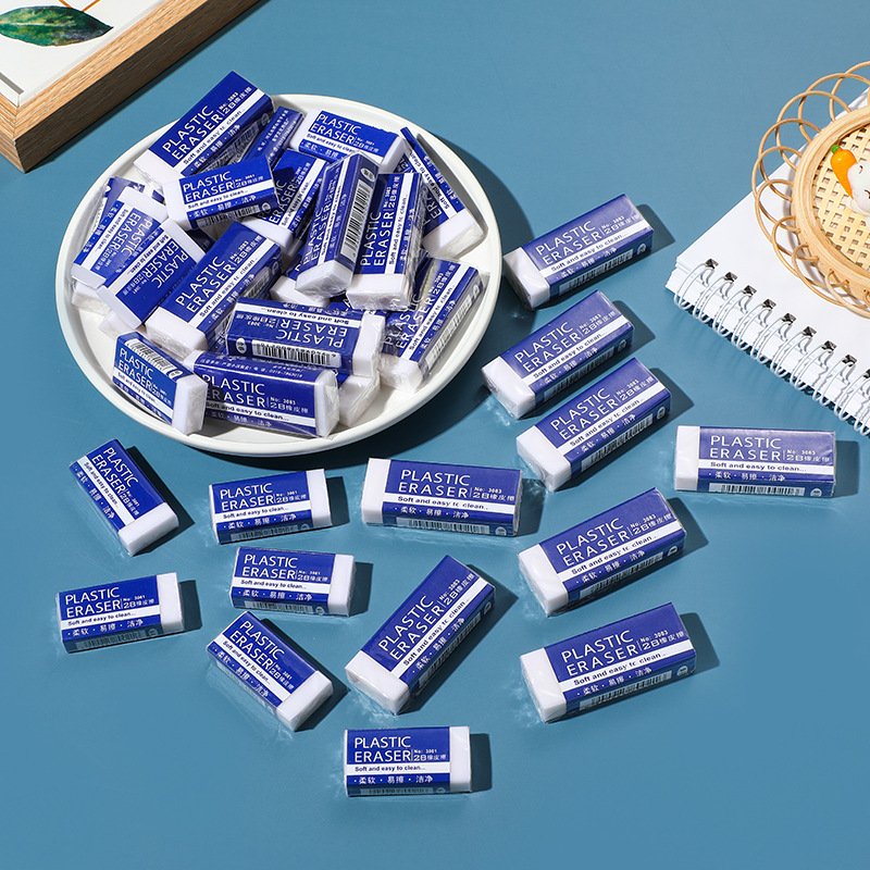 Factory wholesale, new 2B rubber eraser, clean and soft, easy to erase - Image 2