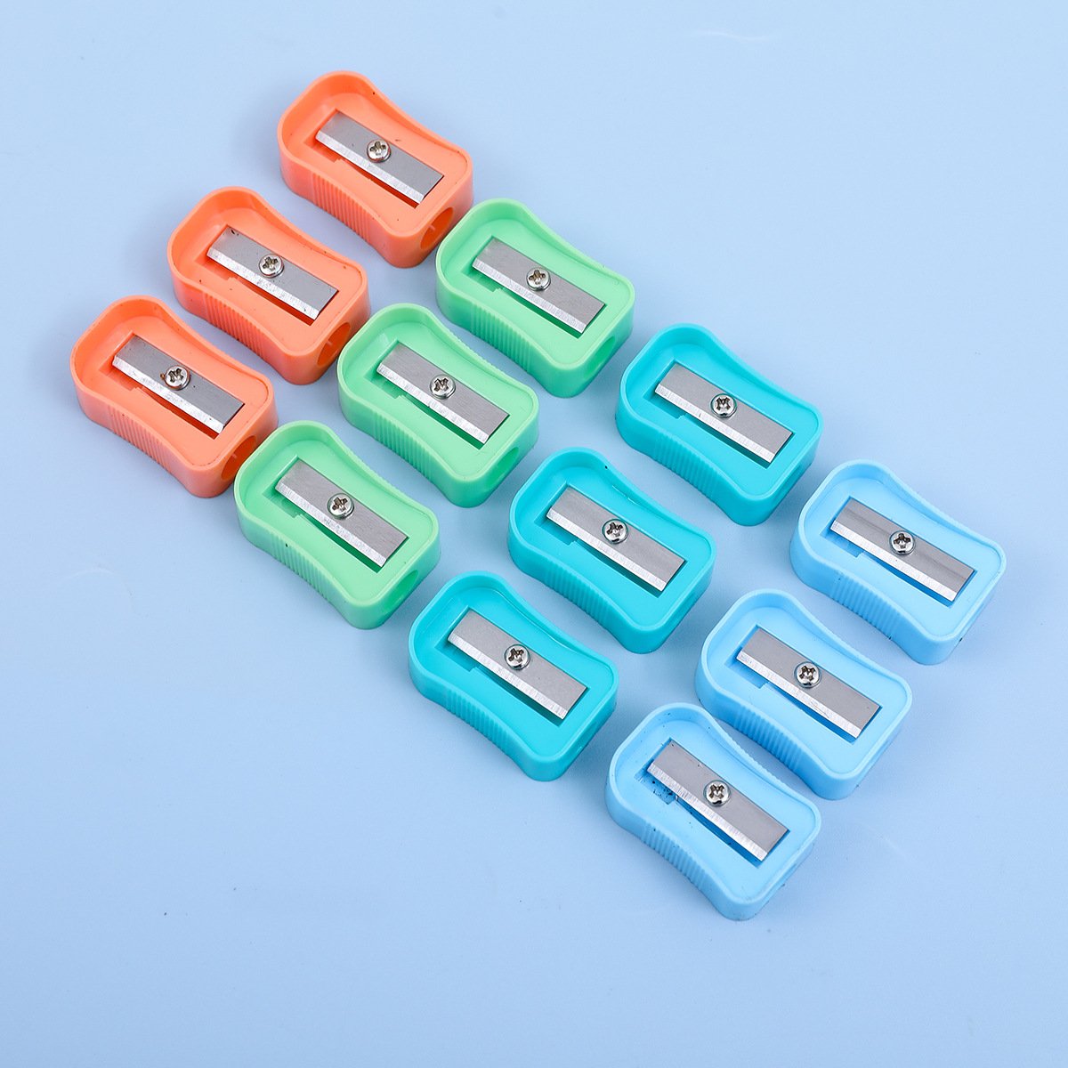 Wholesale mini pencil sharpener, 12-pack, pastel color - Image 4