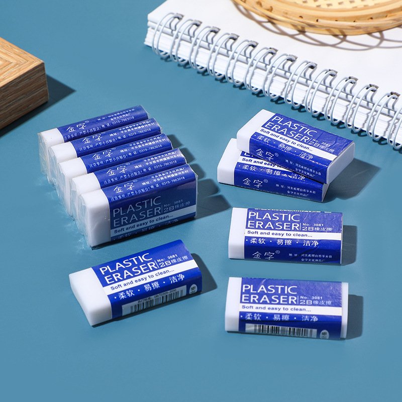 Factory wholesale, new 2B rubber eraser, clean and soft, easy to erase - Image 4