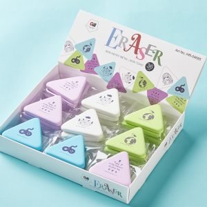 Triangle cartoon painting Macaron color ins color TPR eraser