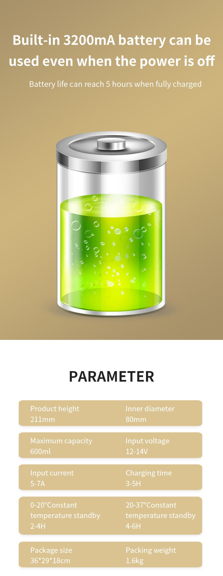 Frozen SEMEN Collection Thermostatic Thawing Cup - Image 3