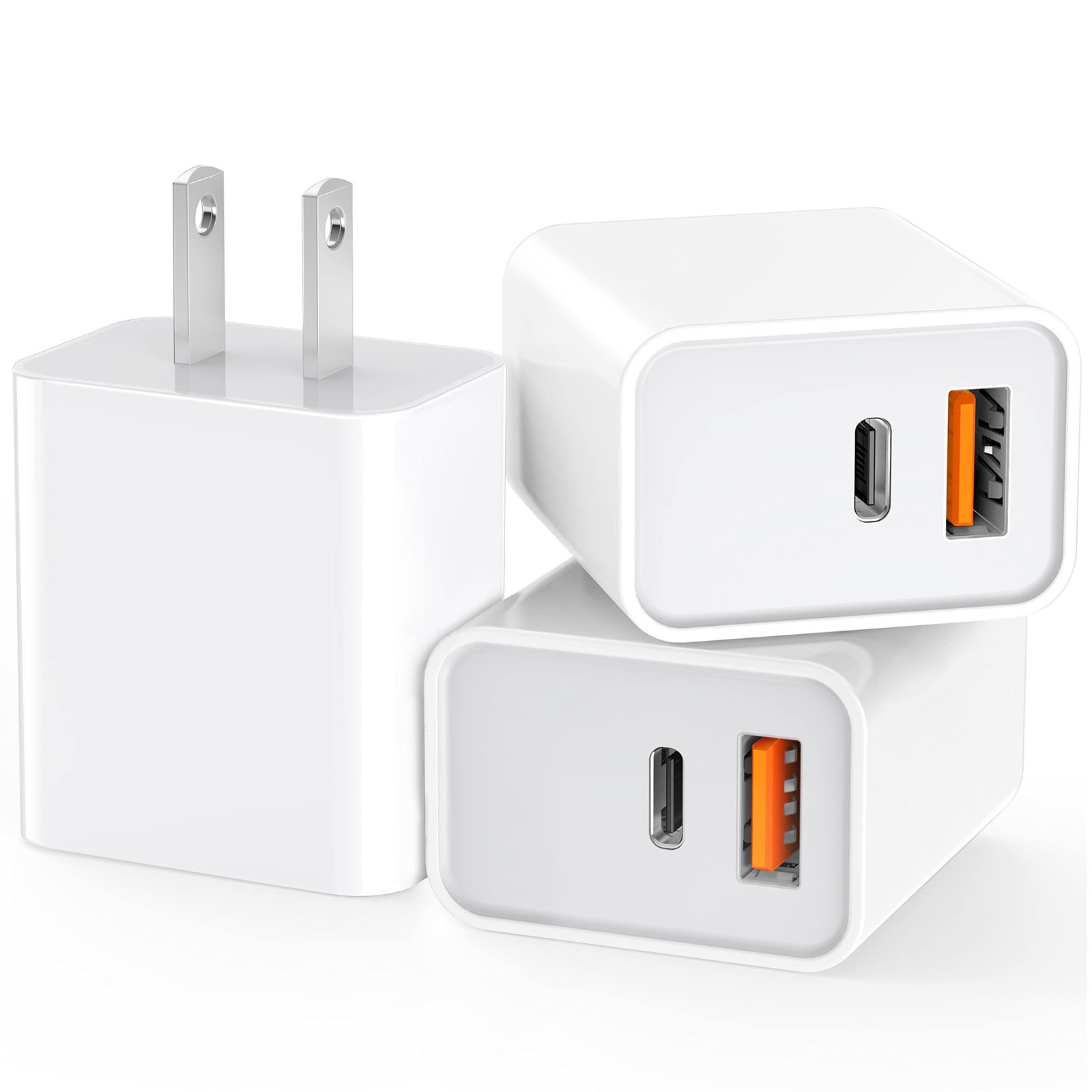 PD Fast Charging TYPE C Travel Adapter QC Wall Charger for Iphone