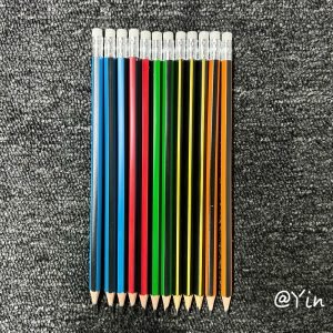 Premium Plastic Stripe Softwood Pencil – Eco-Friendly & Lightweight