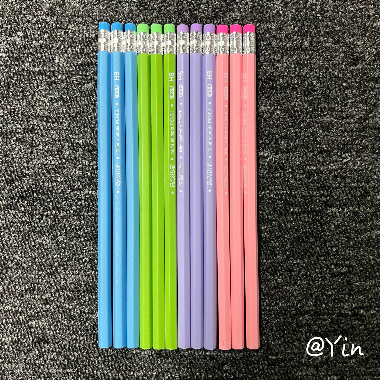 Macaron Finish Softwood Pencils – Durable & Stylish