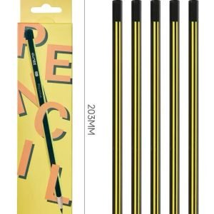 Classic Black Paint Softwood Pencil – Easy Sharpening
