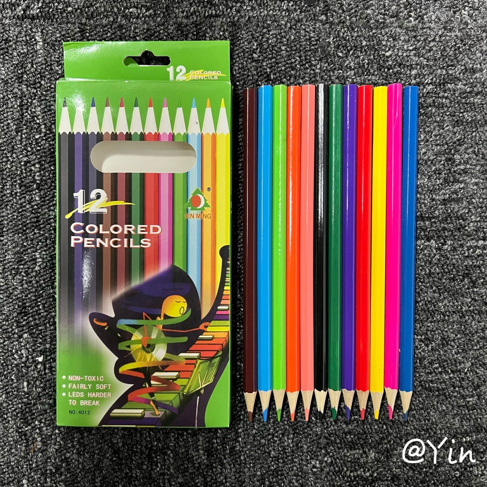 White Wood Colored Pencils – Art & School Supplies