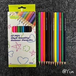 Premium Softwood Colored Pencils – Smooth Writing